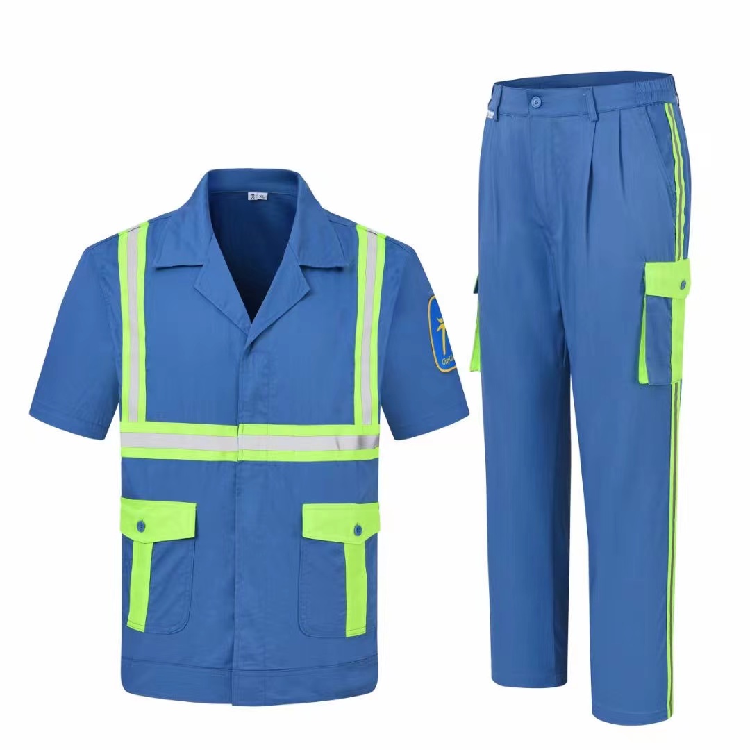 廣州夏季保潔服定制,廣州夏季短袖環衛服款式價格